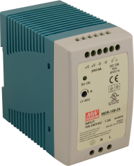 Mean Well MDR-100-24 | 24V 4A 100W DIN Ray Güç Kaynağı