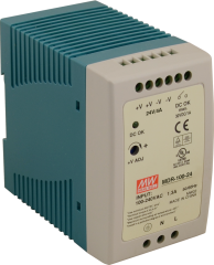 Mean Well MDR-100-24 | 24V 4A 100W DIN Ray Güç Kaynağı
