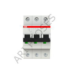 ABB S203-C50 3P 50A C Eğrisi 6kA Otomatik Sigorta | 2CDS253001R0504 | 3X50A C