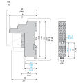 Schneider Electric RSZE1S48M RSB Röle Soketi  8 Bacaklı, Vida Terminalli, DIN Ray ve Panel Montajlı