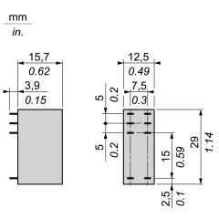 Schneider Electric RSB2A080BD Arabirim Rölesi - 24V DC