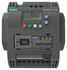 Siemens SINAMICS V20 – 6SL3210‑5BE25‑5UV1 | 5.5 kW 3 Faz 380–480 V İnverter