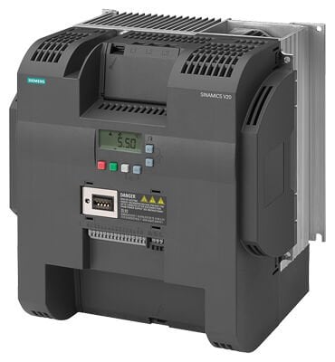 Siemens SINAMICS V20 – 6SL3210‑5BE32‑2UV0 | 22 kW (30 HP), 3 Faz 380–480 V İnverter