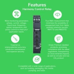 Schneider Electric RM17TG00 | 3‑Faz Kontrol Rölesi 5 A - Faz Sırası ve Faz Kaybı Kontrol Rölesi
