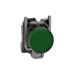 Schneider XB4‑BVM3 | 22 mm Yeşil LED Pilot Lambası (230‑240 VAC)