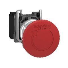 Schneider XB4‑BS8442 | 22 mm Acil Durdurma Butonu – Kırmızı Başlık