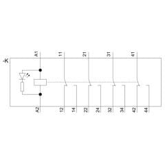 SIEMENS LZS:PT5A5T30 Röle Ünitesi | Kompakt, Tak-Çıkar, AC 230V