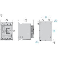 Schneider ATS480C11Y | Altistart 480 Soft Starter 110A