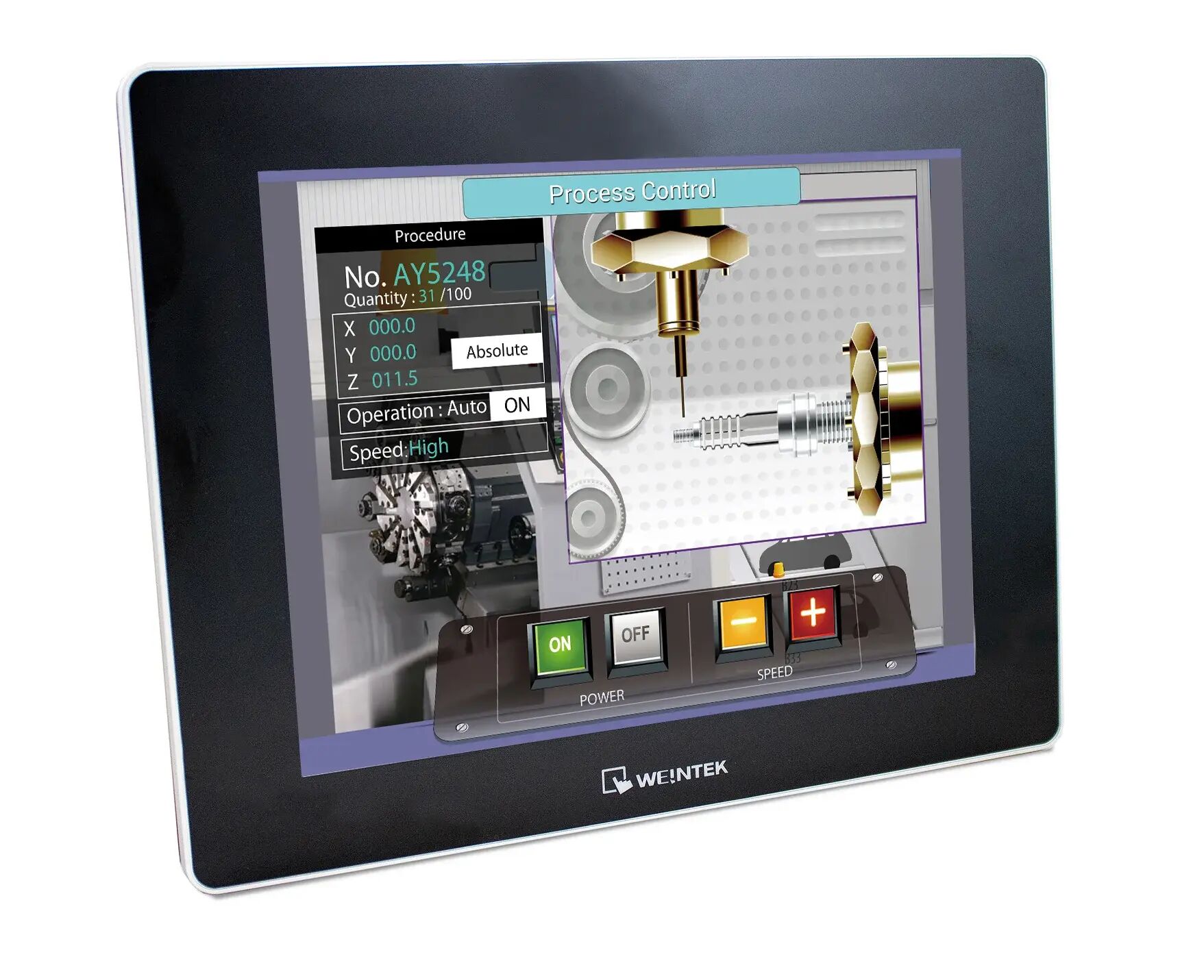 Weintek cMT3092X (V2) | 9,7'' cMT-X Advanced XGA Cloud HMI