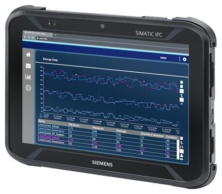 Siemens 6AV7880-4AA01-0AA2 SIMATIC Tablet PC Entry 10,1'' çoklu dokunmatik