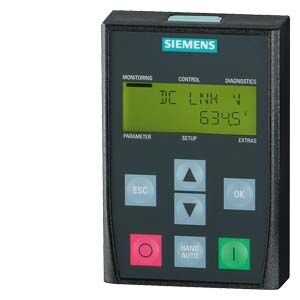 Siemens 6SL3255‑0AA00‑4CA1 | SINAMICS G120 Frekans Konvertörü Basic Operator Panel BOP-2