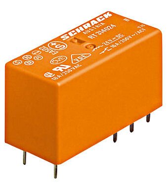 Schrack RT424024 Röle | RT42 Serisi, 24 VDC Bobin