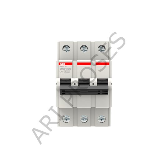 ABB 3 Kutup 40 Amper Otomatik Sigorta C Tipi 6kA 2CDS653061R0404 BMS613C40