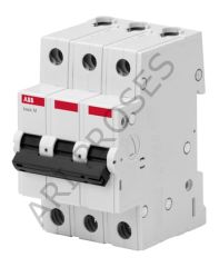 ABB 3 Kutup 50 Amper Otomatik Sigorta C Tipi 6kA 2CDS653061R0504 BMS613C50