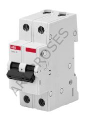 ABB 2 Kutup 6 Amper Otomatik Sigorta C Tipi 2CDS632031R0064 BMS312C06