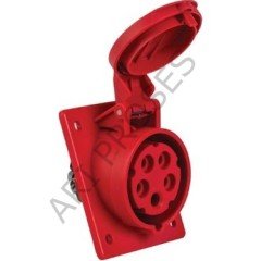 Mete Enerji 5x32A CEE Norm 406521V Makine Prizi-Eğik (Vida Bağlantılı) 230-400V