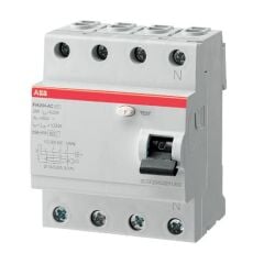 ABB FH204 AC-40/0.03 4 Kutup 40A 30mA Kaçak Akım Koruma Rölesi (2CSF204004R1400)