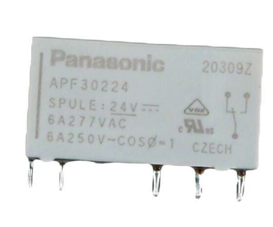 Panasonic APF30224 24VDC 6A Slim Röle | 1 Form C (SPDT) | ARI PROSES