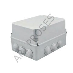 Çetinkaya ÇP 1361 150x110x70 mm Tıpalı Opak Kapaklı Sıva Üstü Buat (ABS)