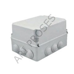 Çetinkaya ÇP 1363 250x200x160 mm Tıpalı Opak Kapaklı Sıva Üstü Buat (ABS)