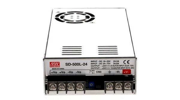 Mean Well SD-500L-24 500W DC-DC Çevirici | 24V 21A | ARI PROSES