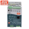 Mean Well DRS-240-24 24VDC 10A DIN Ray Güç Kaynağı 10 -100 AH Batarya Kapasiteleri İçin