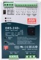 Mean Well DRS-240-24 24VDC 10A DIN Ray Güç Kaynağı 10 -100 AH Batarya Kapasiteleri İçin