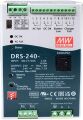 Mean Well DRS-240-24 24VDC 10A DIN Ray Güç Kaynağı 10 -100 AH Batarya Kapasiteleri İçin