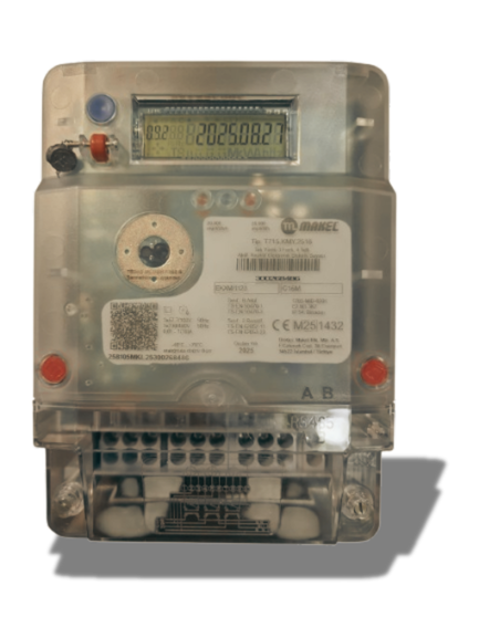 Makel T715.KMY.2516 X/5 Kombi Elektrik Sayacı (Haberleşmeli / 5-10A / Tek Yönlü)