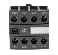 ABB CA4-22M Önden Montajlı Yardımcı Kontak Bloğu 2NA + 2NK (1SBN010140R1122)