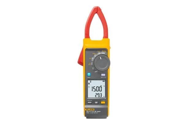 Fluke 393 FC CAT III 1500 V True-RMS DC/AC Pens Metre