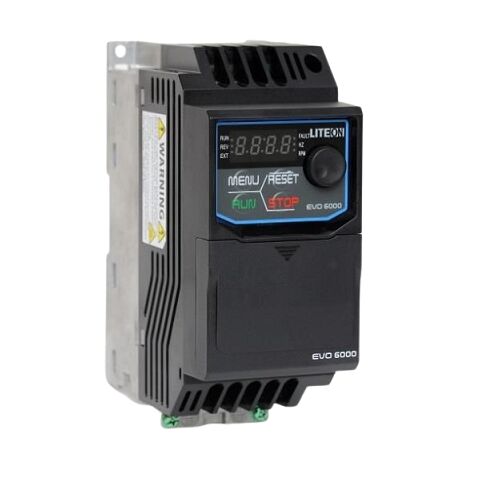 Liteon EVO600021SD75E20F AC Motor Sürücü 0.75kW/1HP 1 Faz