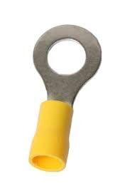 Gwest 3013 (GYU-406) İzoleli Yuvarlak Kablo Ucu 4-6 mm² M4 Sarı