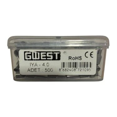 Gwest IYA - 4.00 mm² İzoleli Kablo Yüksüğü Gri (Alman Normu) 2109