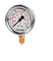 Aterma S100.063 Manometre 0-100 Bar/Psi Ø63 mm G1/4'' B Alttan