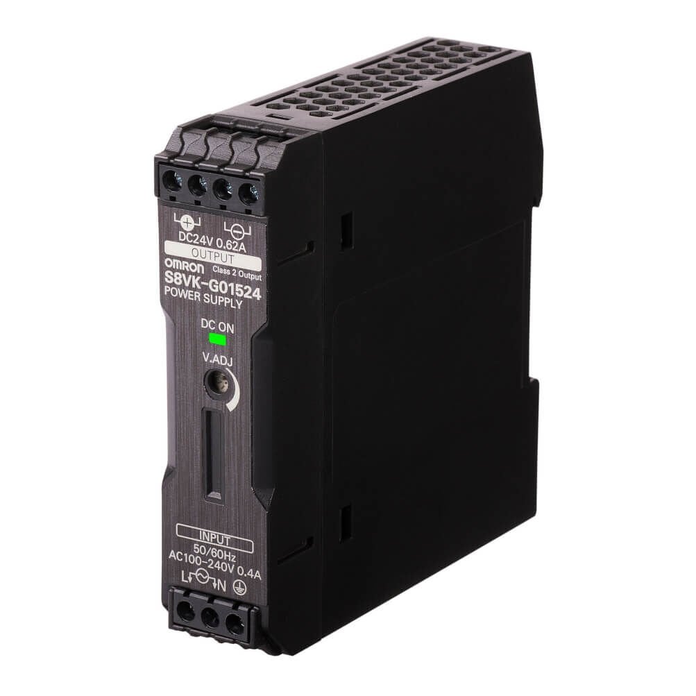 Omron S8VK-G01524 | 15W / 24V DC / 0,65A | DIN Ray Güç Kaynağı