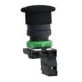 Schneider Electric XB5AC21 Harmony XB5 Plastik Mantar Buton 22mm 1NO Siyah