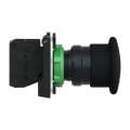 Schneider Electric XB5AC21 Harmony XB5 Plastik Mantar Buton 22mm 1NO Siyah