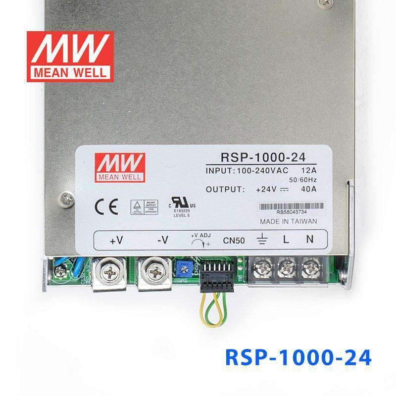 Mean Well RSP-1000-24 | 1000W 24V Kapalı Kasa Güç Kaynağı