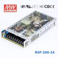 Mean Well RSP-200-24 Endüstriyel Güç Kaynağı 24V 8.4A 200W