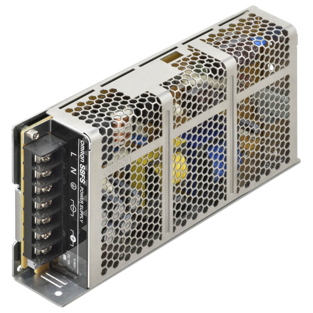 OMRON S8FS-C15012 12V DC 12.5A 150W Endüstriyel Kafes Tipi Güç Kaynağı