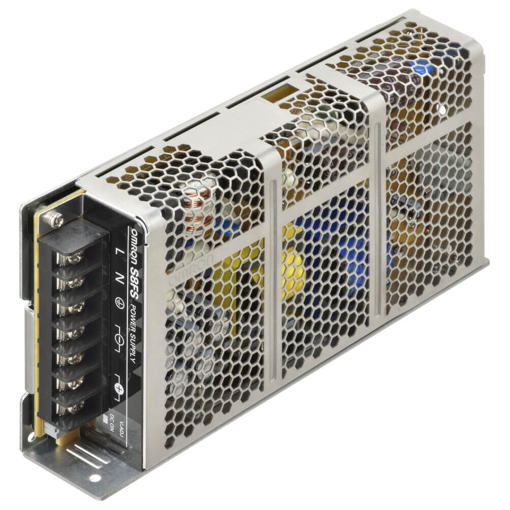 OMRON S8FS-C15024 24V DC 6.5A 150W Endüstriyel Kafes Tipi Güç Kaynağı