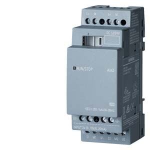 Siemens 6ED1055-1MA00-0BA2 LOGO! AM2 Analog Giriş Genişleme Modülü (2 AI)