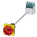 Siemens 3LD2113-0TK53 SENTRON 3 Kutuplu 25A Acil Stop Emniyet Şalteri (Yük Kesici)