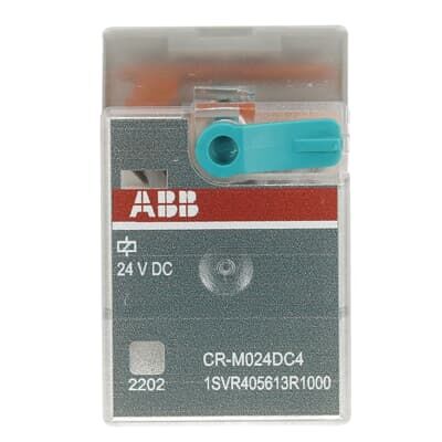 ABB CR-M024DC4 Minyatür Endüstriyel Röle 4 Enversör 24V DC 6A (1SVR405613R1000)